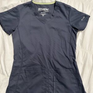 Greys anatomy scrubs xs pants and shirts. I have 3 sets of grey,3 sets of black.